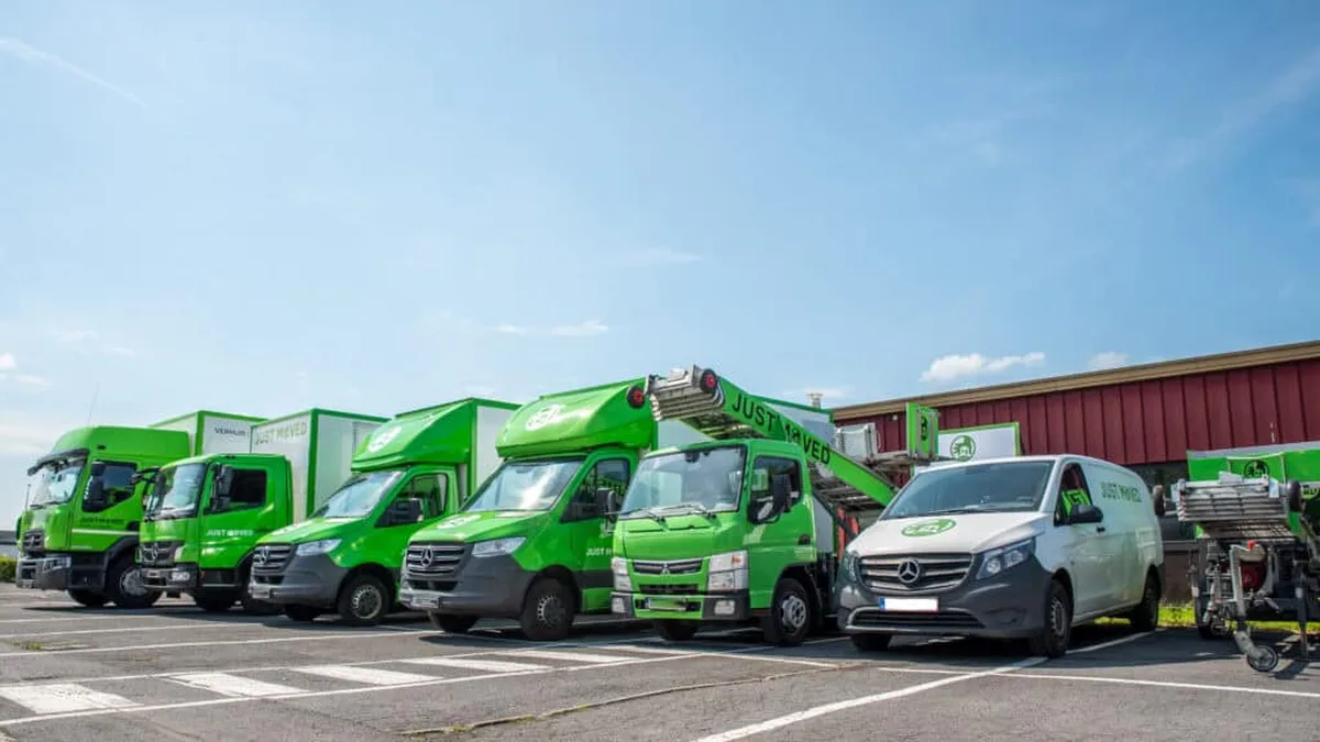 De vloot van JUSTMOVED