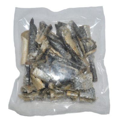 Zalm huidsnippers 100gr - Afbeelding 2